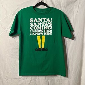 Elf Movie Santa is Coming T-Shirt